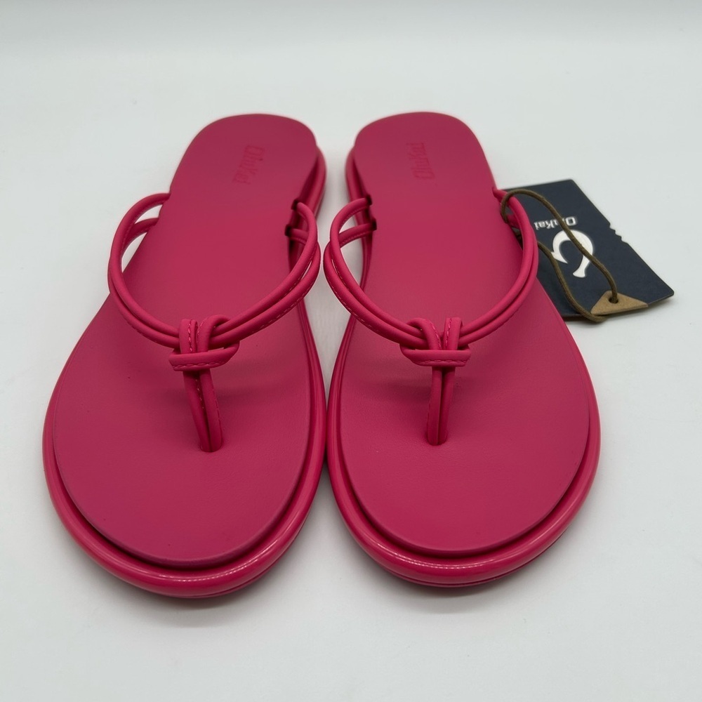 Olukai Women’s ‘Aka Sandals – Pink Plumeria | Size 8 (W8 / EUR 38) New With Tag - Picture 2 of 7